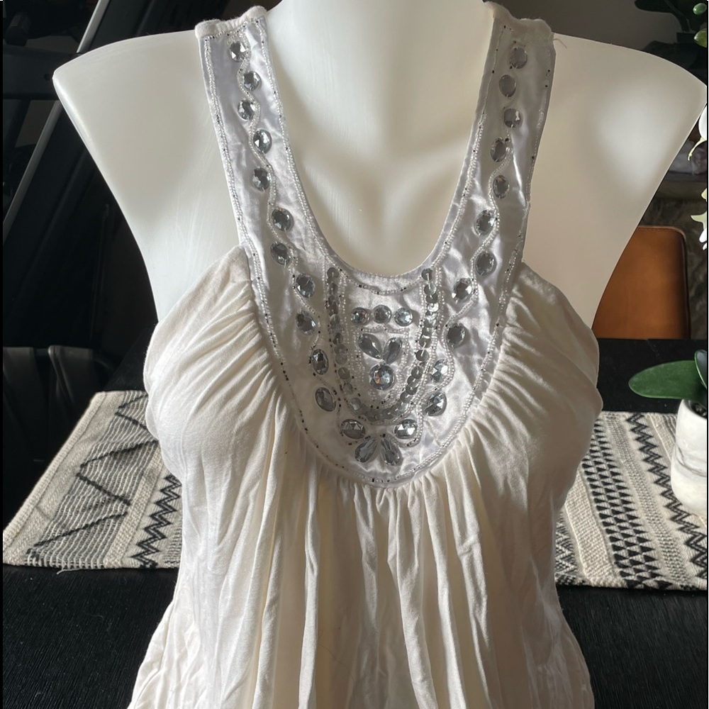 Arden B rhinestone tank dress S